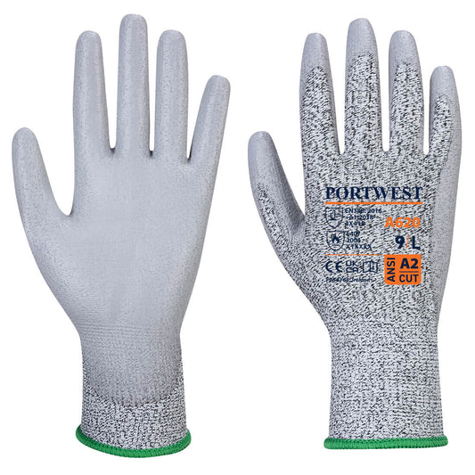 A620 - LR Cut PU Palm Glove