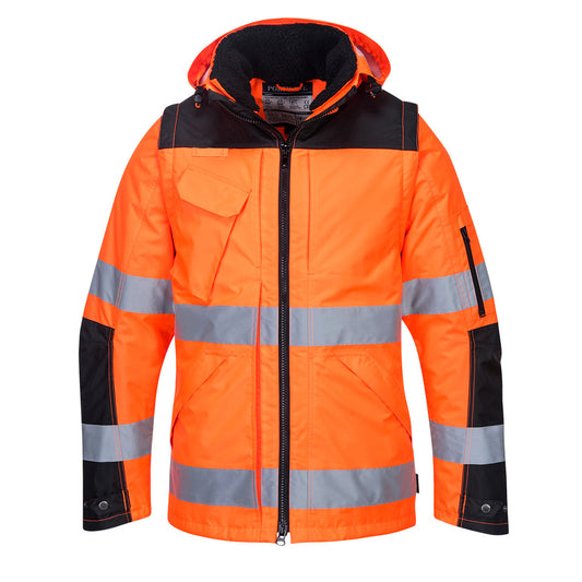 C469 - Hi-Vis 3-in-1 Contrast Winter Pro Jacket