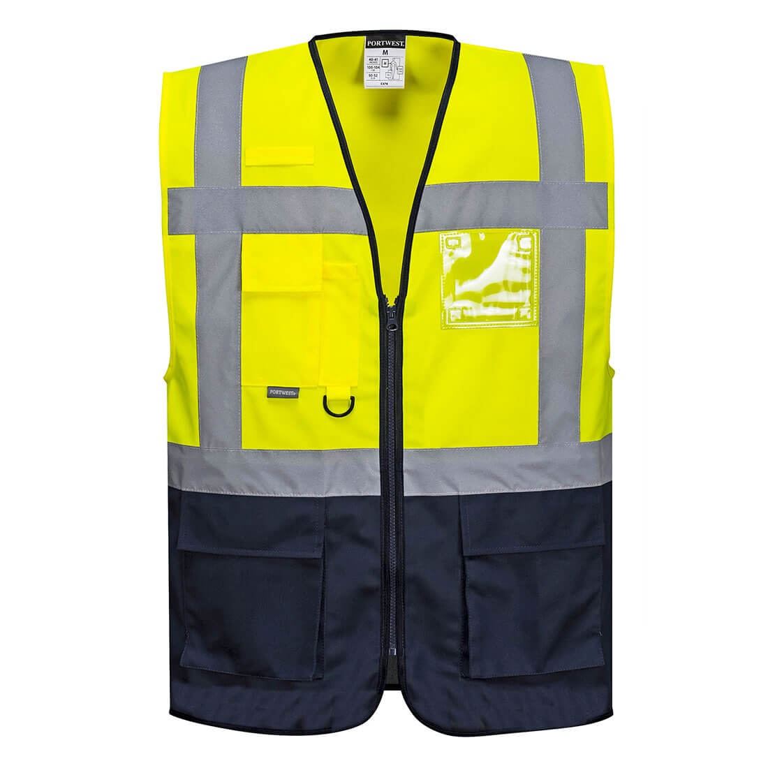 C476 - Warsaw Hi-Vis Contrast Executive Vest