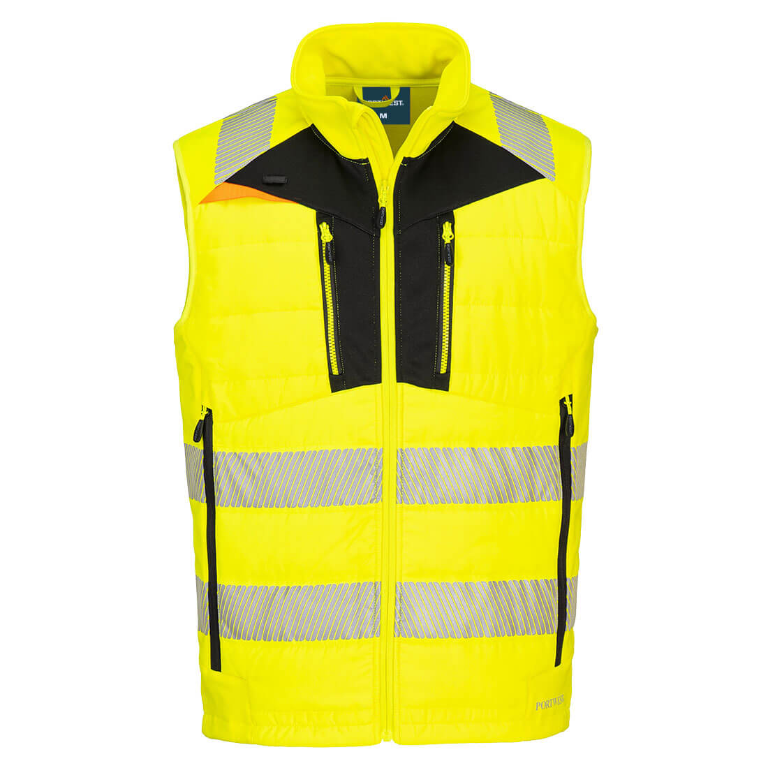 DX479 - DX4 Hi-Vis Hybrid Baffle Bodywarmer