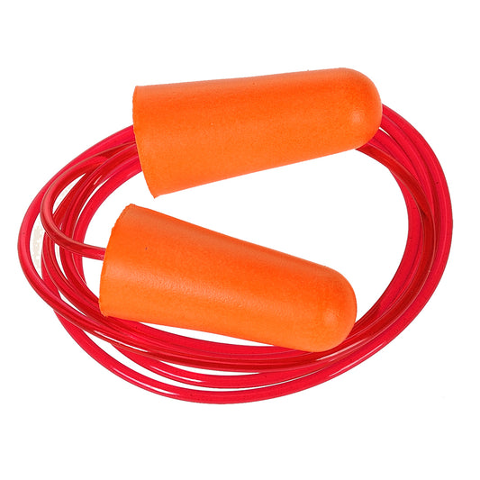 EP08 - Corded PU Foam Ear Plugs (200 pairs)