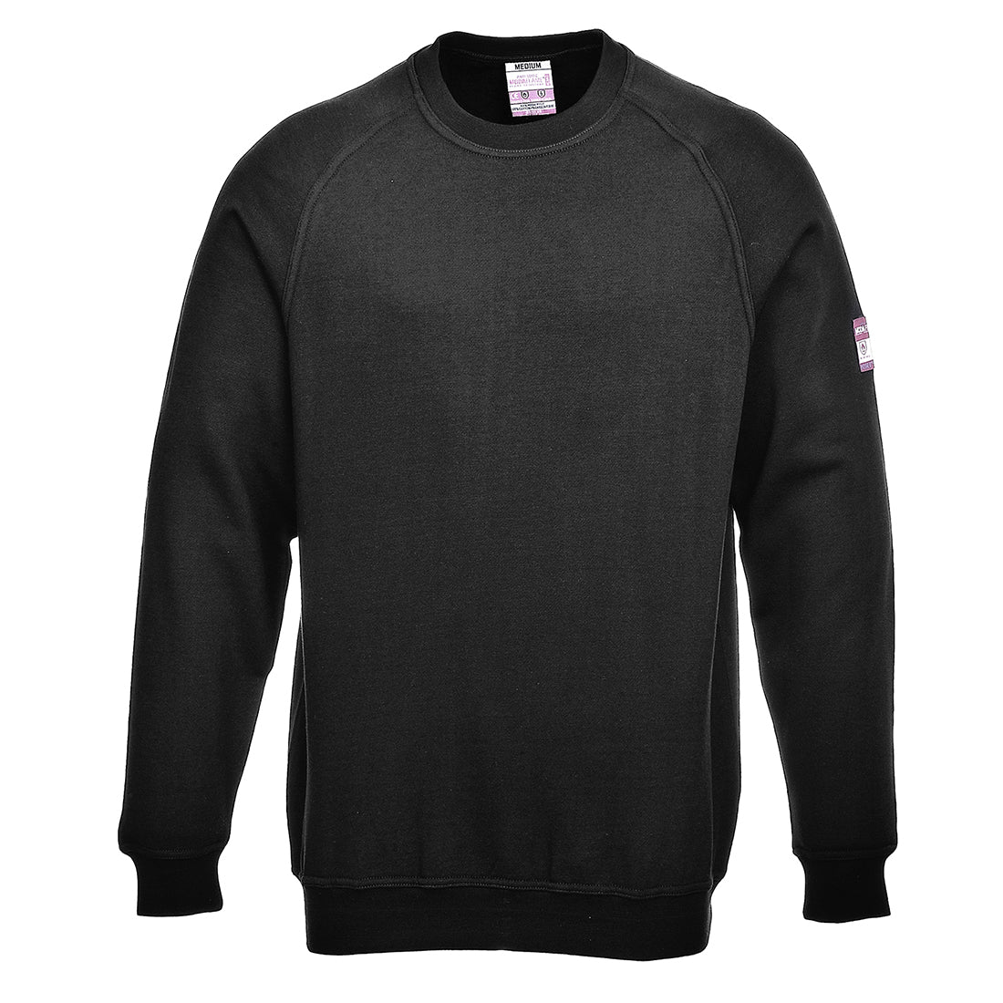 FR12 - Flame Resistant Anti-Static Long Sleeve Sweatshirt