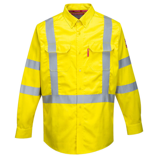 FR95 - Bizflame 88/12 FR Hi-Vis Shirt