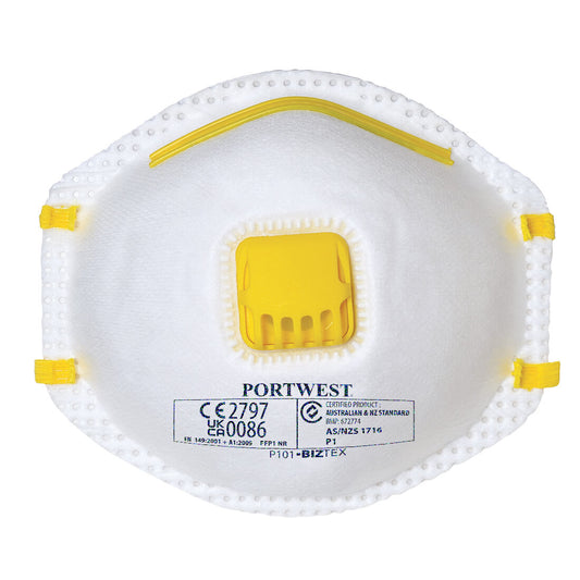 P101 - FFP1 Valved Respirator (Pk10)