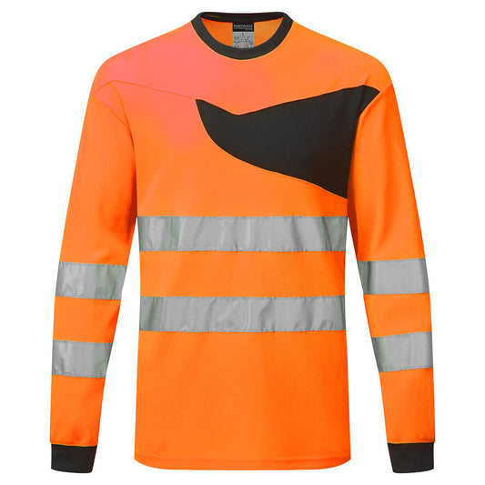 PW221 - PW2 Hi-Vis T-Shirt L/S