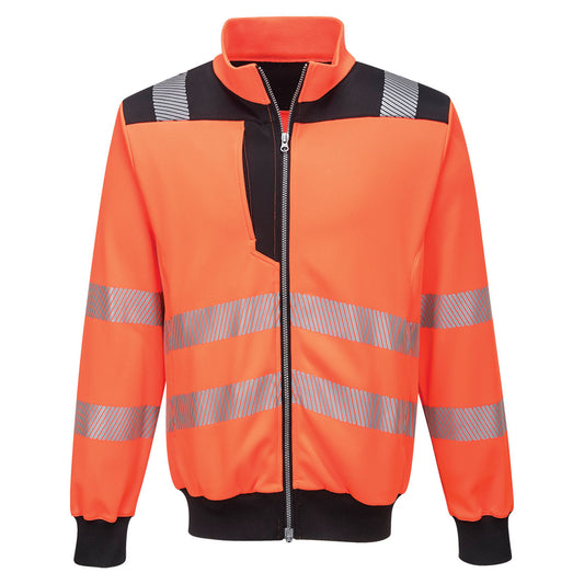 PW370 - PW3 Hi-Vis Zip Sweatshirt