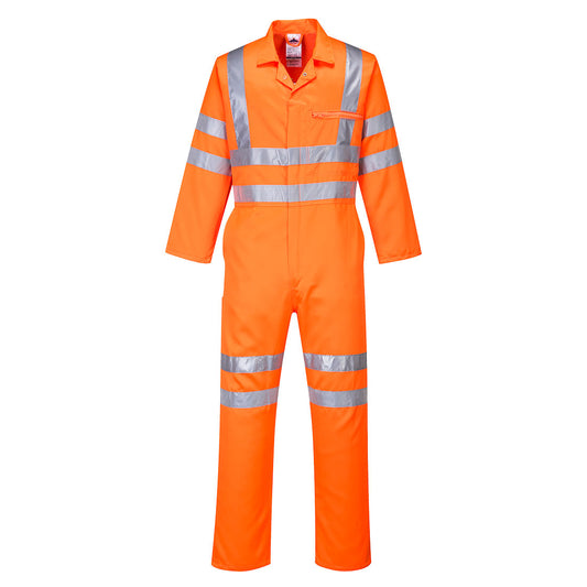 RT42 - Hi-Vis Polycotton Service Coverall