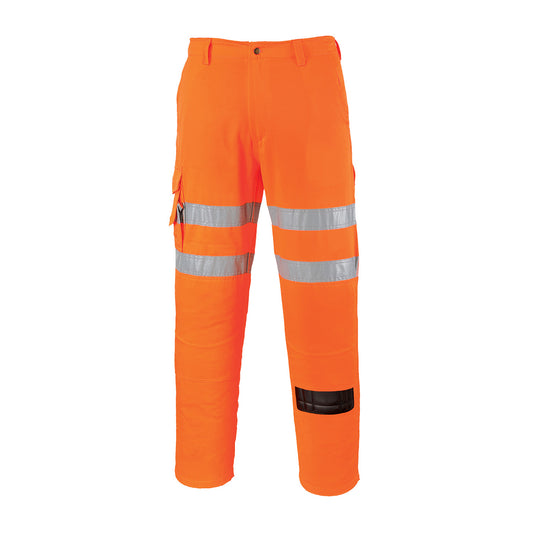 RT46 - Hi-Vis Rail Work Trousers