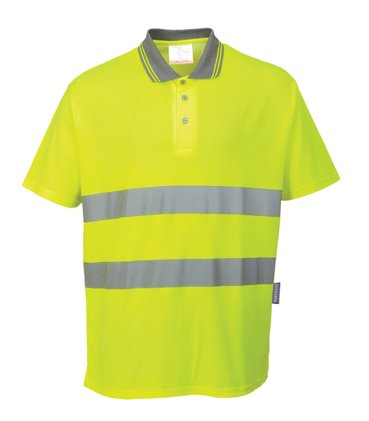 S171 - Hi-Vis Cotton Comfort Polo Shirt S/S