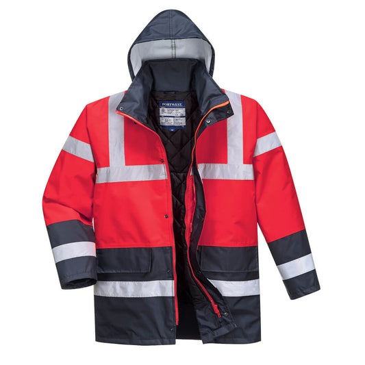 S466 - Hi-Vis Contrast Winter Traffic Jacket