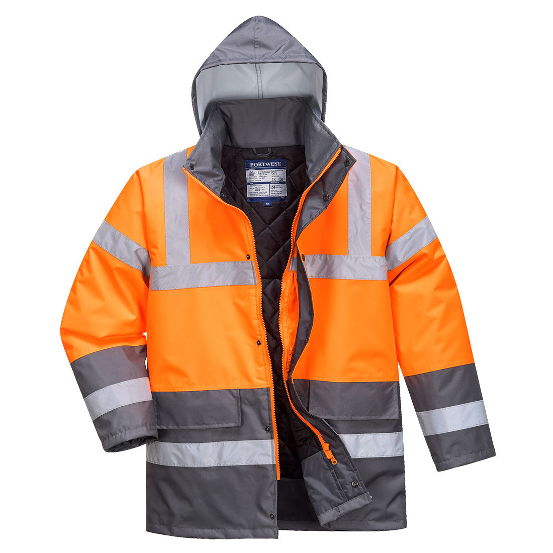 S467 - Hi-Vis Contrast Winter Traffic Jacket