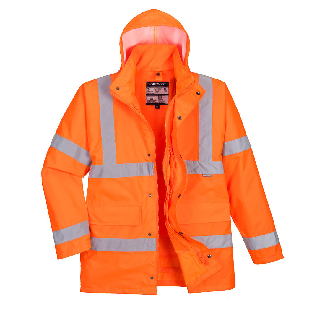 S468 - Hi-Vis 4-in-1 Traffic Jacket