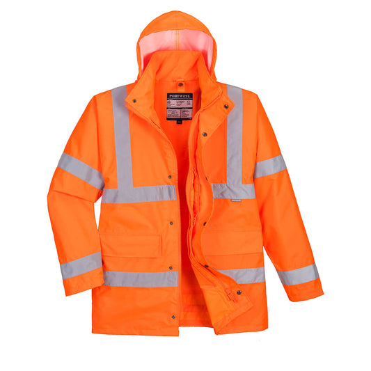 S468 - Hi-Vis 4-in-1 Traffic Jacket