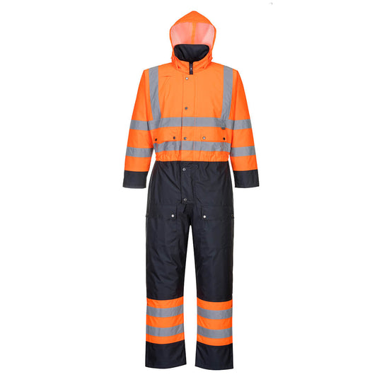 S485 - Hi-Vis Contrast Winter Coverall