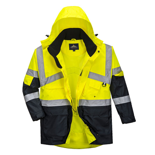 S760 - Hi-Vis Breathable Contrast Rain Jacket