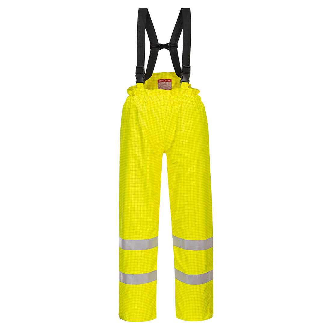 S781 - Bizflame Rain Lined Hi-Vis Antistatic FR Trousers