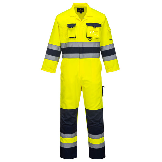 TX55 - Nantes Hi-Vis Contrast Work Coverall