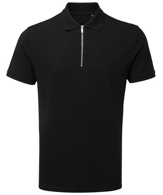 Asquith&Fox Men's Zip Polo