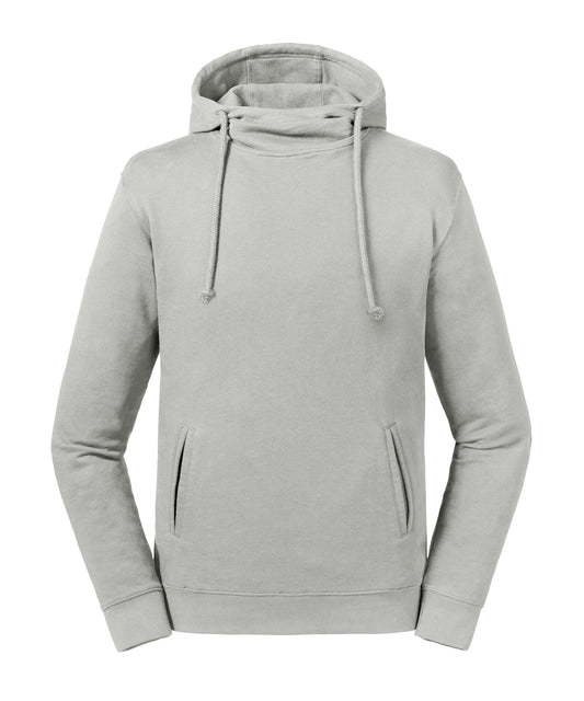 Russell Europe Pure Organic High Collar Hooded Sweatshirt