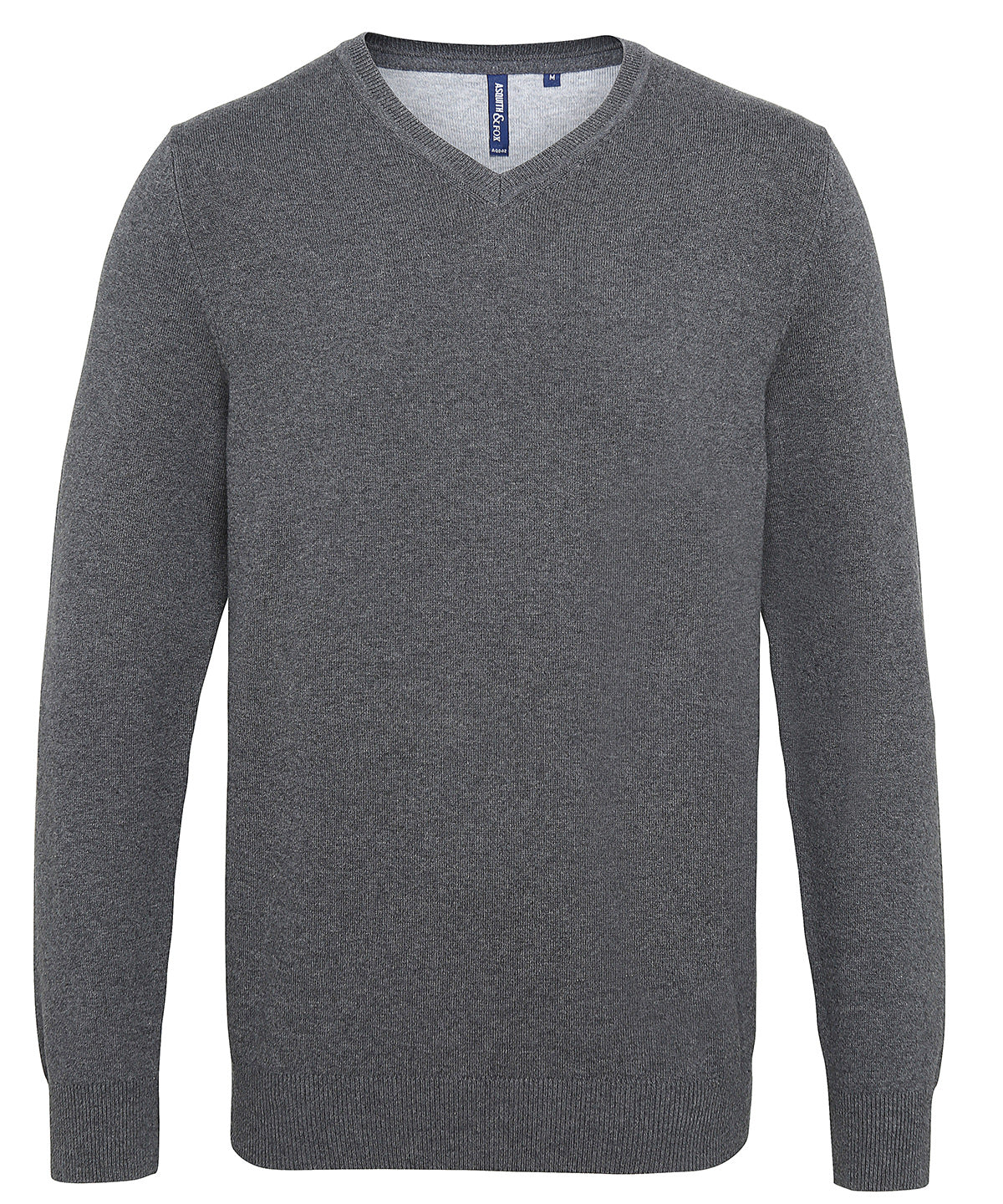 Asquith&Fox Men's Cotton Blend V-Neck Sweater