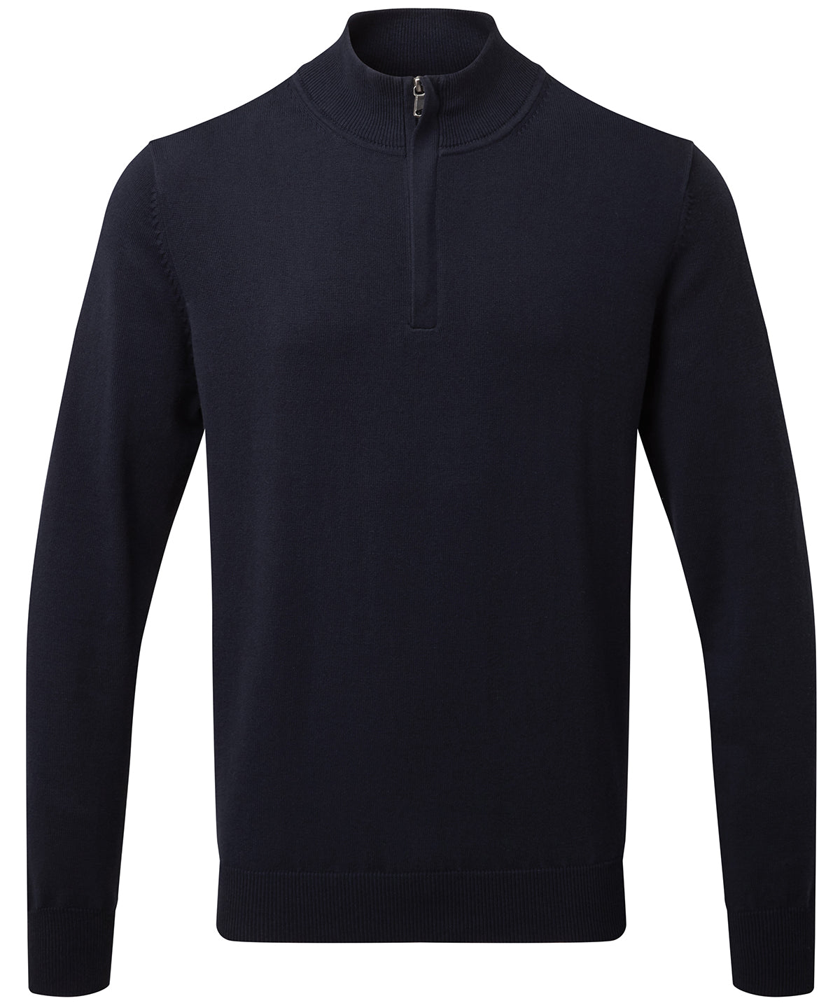 Asquith&Fox Men's Cotton Blend ¼ Zip Sweater